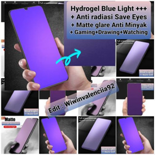 ไฮโดรเจล เนื้อแมตต์ โปร่งใส กันรอยขีดข่วน กันแสงสีฟ้า กันแสงสีฟ้า สําหรับ OPPO Razr 40Pro FLIP N2 FIND 40Pro ชุดครบชุด Full N 2