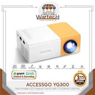 Mini Proyektor LED YG300 YG-300 YG 300 LCD Portable Projector Home