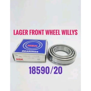 ตลับลูกปืนล้อหน้า ยี่ห้อ Willys NSK Lager Willys สไตล์ญี่ปุ่น