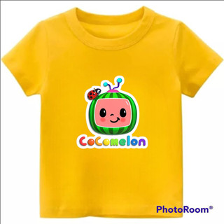 เสื้อยืด พิมพ์ลาย Cocomelon UNISEX สกรีนดิจิทัล สําหรับเด็ก