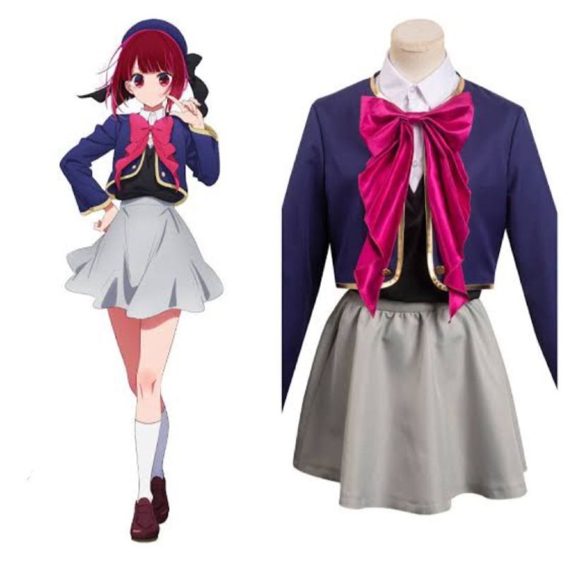 [NALURALEESHOP OSHI NO KO hoshino aqua hoshino RUBBY ARIMA KANA COSTUME COSPLAY