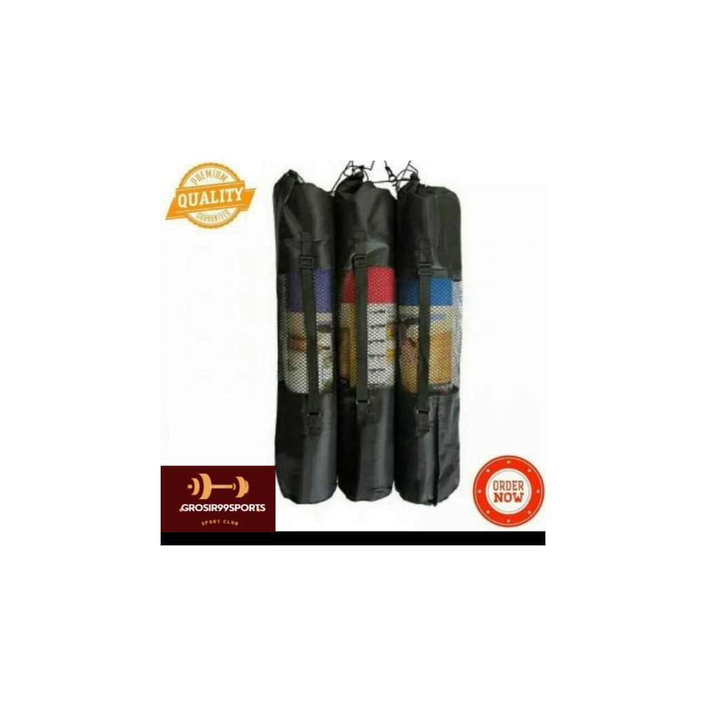 เสื่อโยคะ/ YOGA MATT 6 MILI THICK PLAIN BONUS BAG GRADE IMPORT GOOD