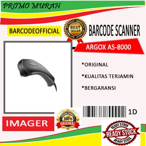ต้นฉบับ TAIWAN ARGOX AS8000 BARCODE SCANNER