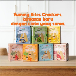 Yummy Bites Baby Rice Crackers / Yummy Bites Baby ( 6mo+, diatas 6 bulan)