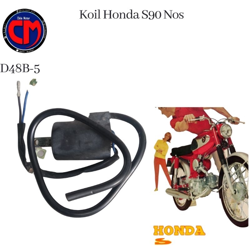 Honda S90 S 90 คอยล์ Nos D48b