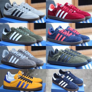 สีใหม่ !! Adidas Spezial รองเท้าผ้าใบลําลอง สีดํา สําหรับผู้ชาย เหมาะกับการเรียน