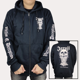 Jeruji Music Jacket 04 - เสื้อแจ็กเก็ต JERUJI - JERUJI Music HOODIE SWEATER - เสื้อแจ็กเก็ตโลหะหนัก - เสื้อฮู้ดผู้ชาย