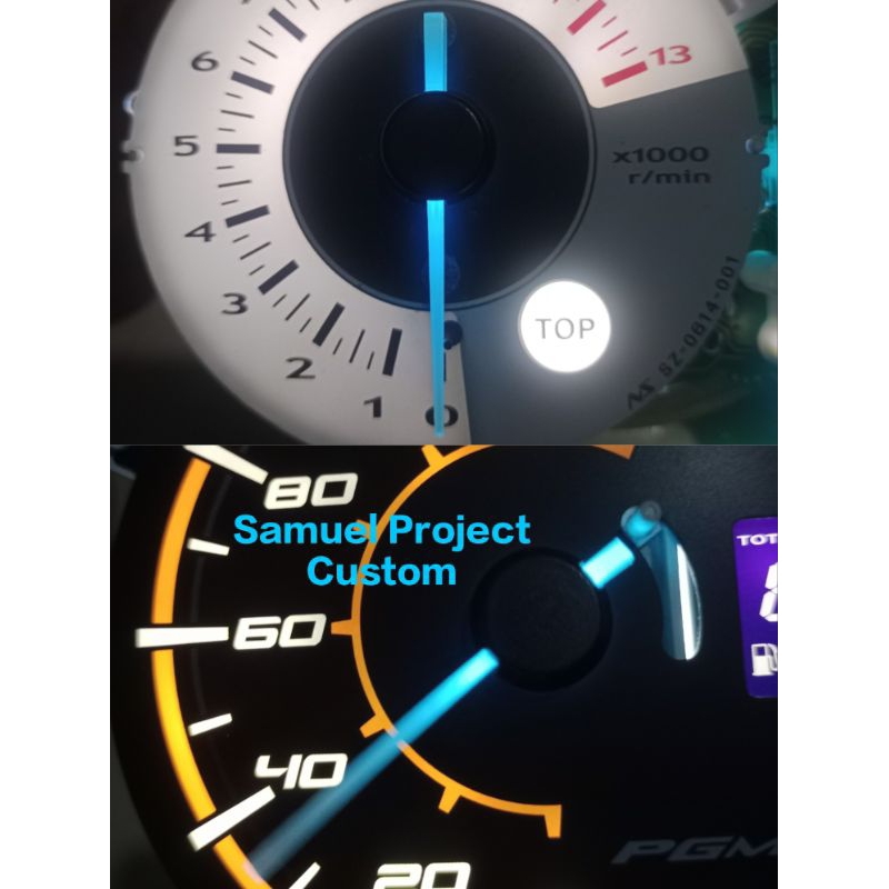 Indiglow เข็ม speedometer satria fu beat eco beat deluxe supra x vixion nvl nva shogun 125 charisma
