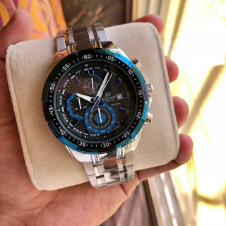 Edifice Casio EFR-539 นาฬิกาข้อมือ สายสแตนเลส สําหรับผู้ชาย