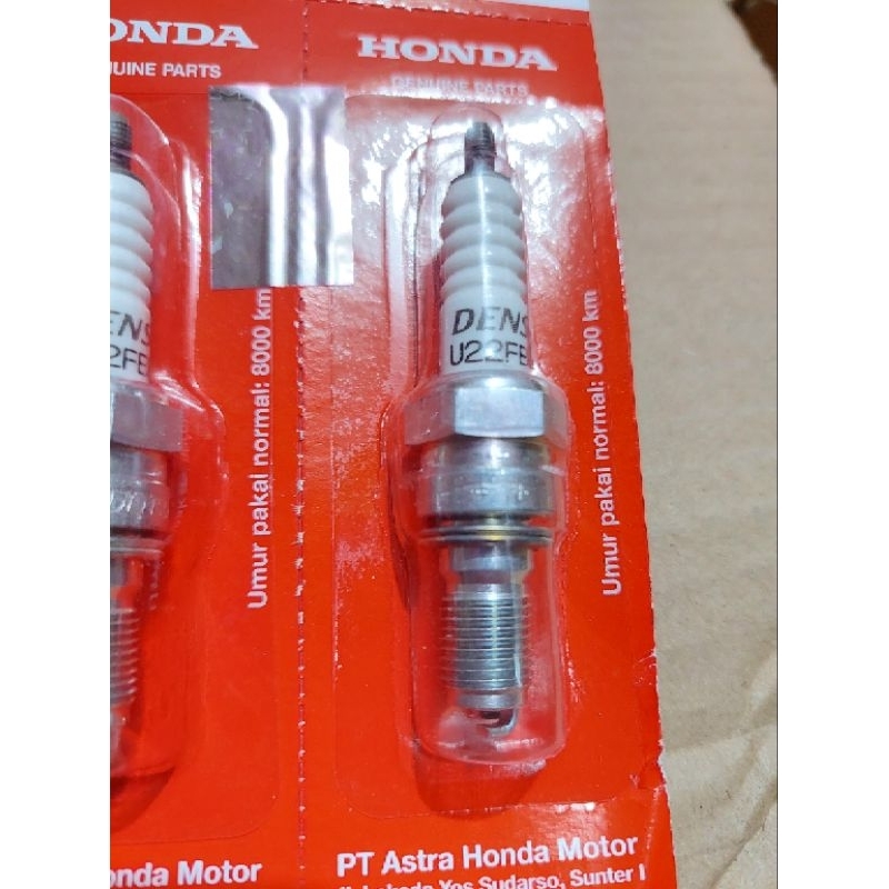 หัวเทียนเดิม U22FER9 VARIO 110 CW VARIO 110 TECHNO ORIGINAL AHM 9809-57927
