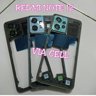 กรอบฝาครอบเครื่องยนต์ กระดูกกลาง สําหรับ Redmi Note 12