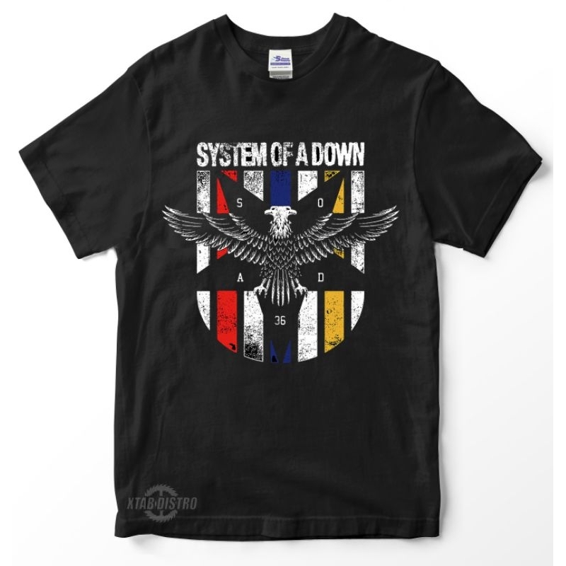 SYSTEM OF A DOWN EAGLE 36 เสื้อยืดพรีเมี่ยม soad mesmerize