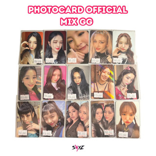 พร้อมส่ง] โฟโต้การ์ด MIX GG Series - ive aespa somi redvelvet itzy รายสัปดาห์ boa somi oh my girl nmixx newjeans pc