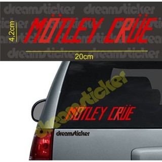 สติกเกอร์วง Motley Crue สําหรับตกแต่ง