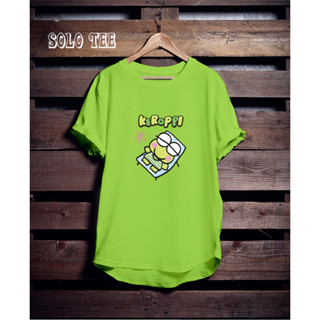 เสื้อยืดแขนสั้น พิมพ์ลาย KEROPPI UNISEX KEROPPI สําหรับผู้ชาย และผู้หญิง