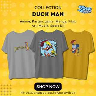 เสื้อยืด พิมพ์ลาย Donald DUCK DUCKMAN