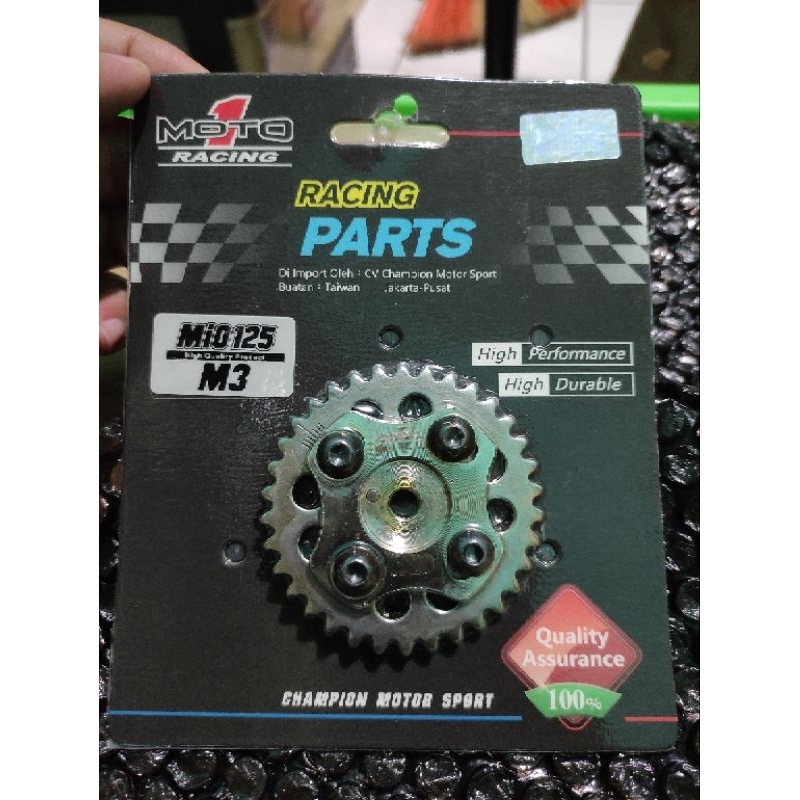 เกียร์เพลาลูกเบี้ยวแบบปรับได้ MOTO1 RACING NRGI ATAKA RACING TK RACING KRT RACING YAMAHA MIO M3 ZS 1