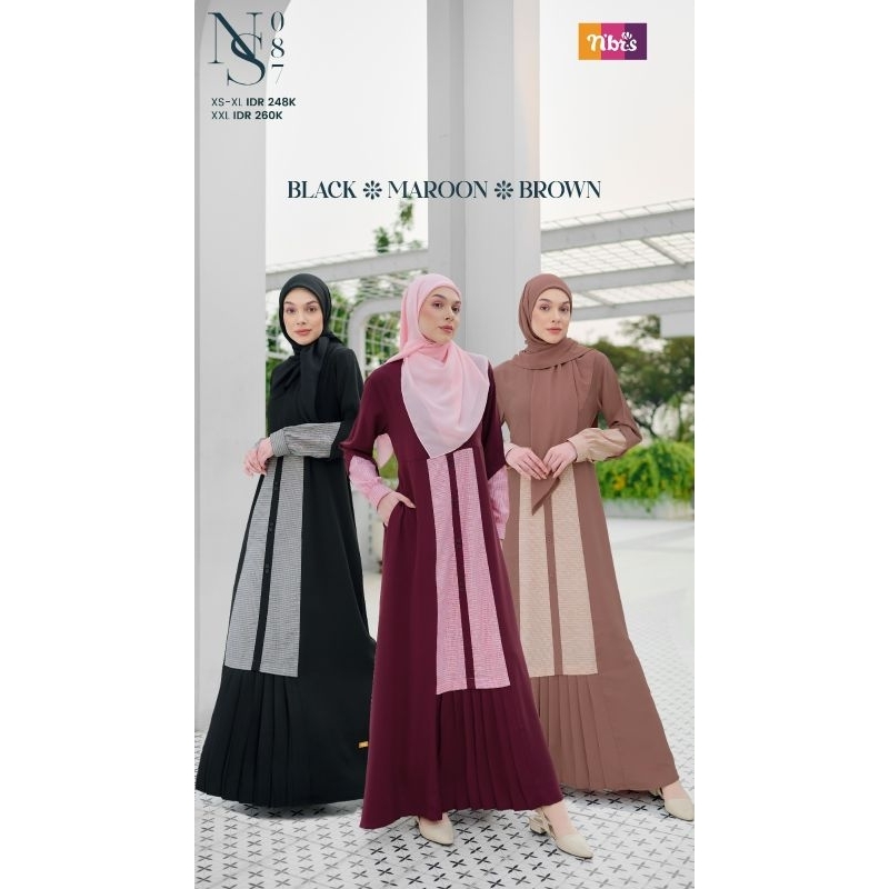 Nibras NS 87 LATEST MODERN FRESH GAMIS | Ns 087 READY TO SEND