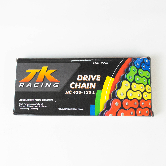 โซ่ TK RACING COLOR 428 HC-130L BRIGHT