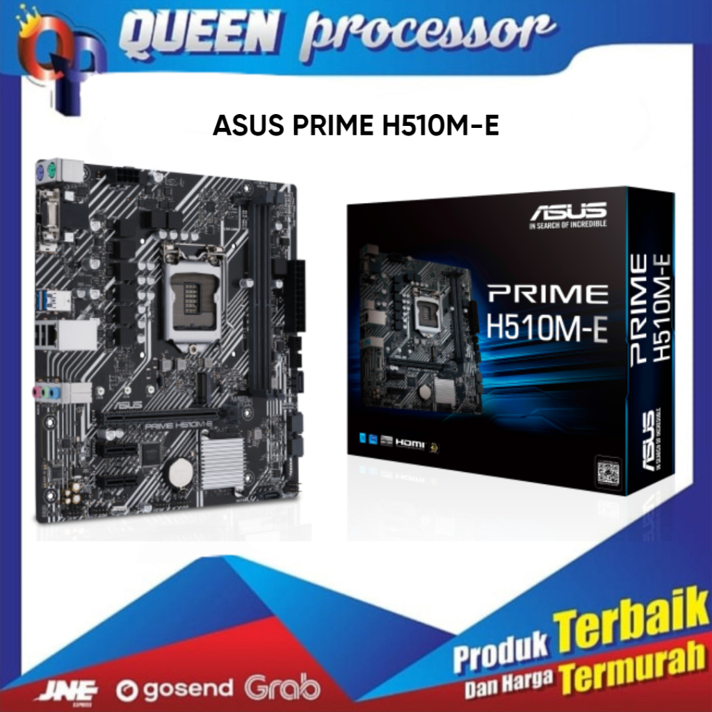 MOTHERBOARD ASUS H510M E ( LGA 1200 / H510 / DDR4 )