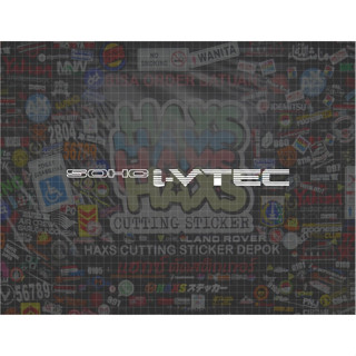 สติกเกอร์ตัด SOHC Vtec ขนาด 30 ซม. สําหรับรถยนต์ V1