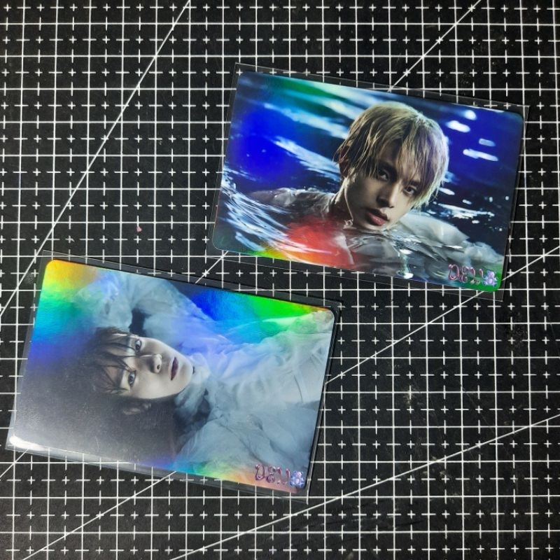 Pc Heeseung Jake Enhypen pub Weverse engene ver (อัลบั้ม pob vv เลือดเข้ม) Photocard Official