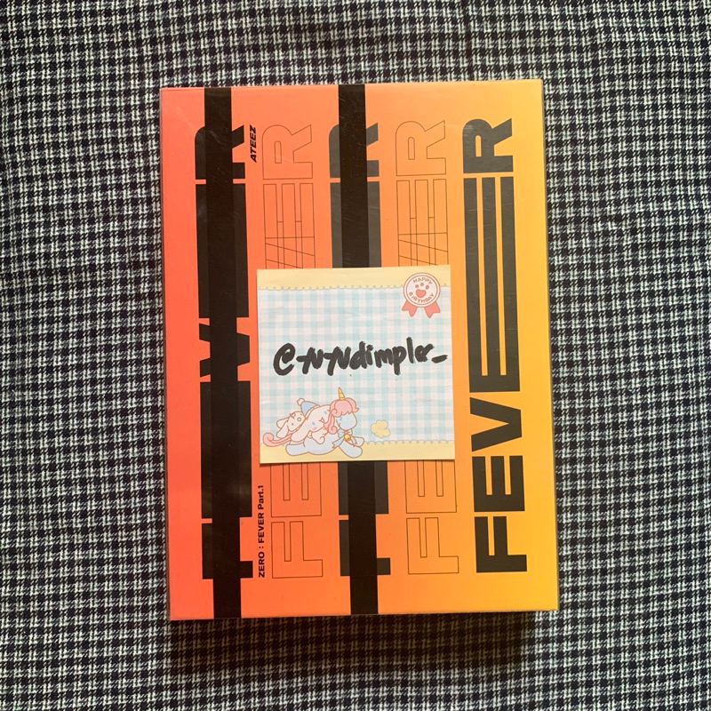 อัลบั้ม Inception Ateez Fever 1 เท่านั้น