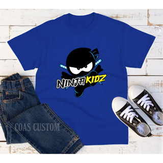 เสื้อยืด พิมพ์ลาย Ninja kidz สําหรับเด็ก