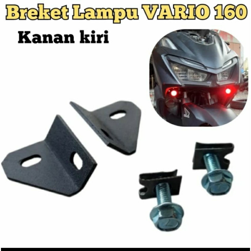 Vario D2 laser vario 160 2022 ขายึดไฟยิง vario 160. วงเล็บไฟยิง