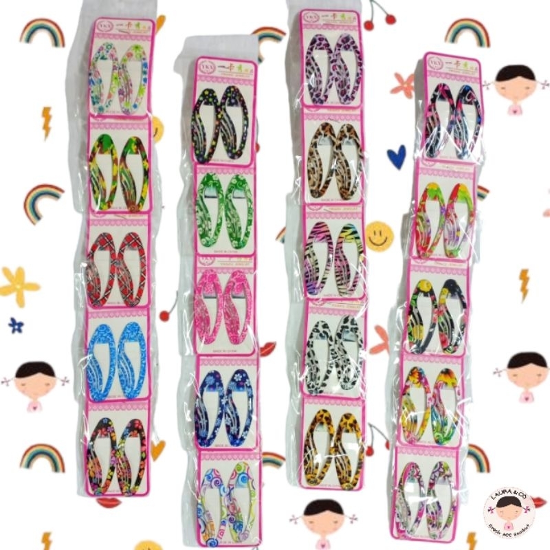 Tik tok tip top clip สีกลิตเตอร์ สังกะสี เหล็ก 10pc ขายส่ง