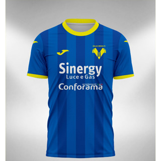 เสื้อกีฬาแขนสั้น ลายทีม Hellas Verona 2023 2024