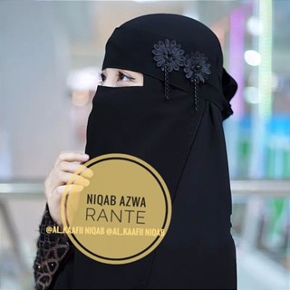 Niqab/ ผ้าคลุมหน้า azwa rante