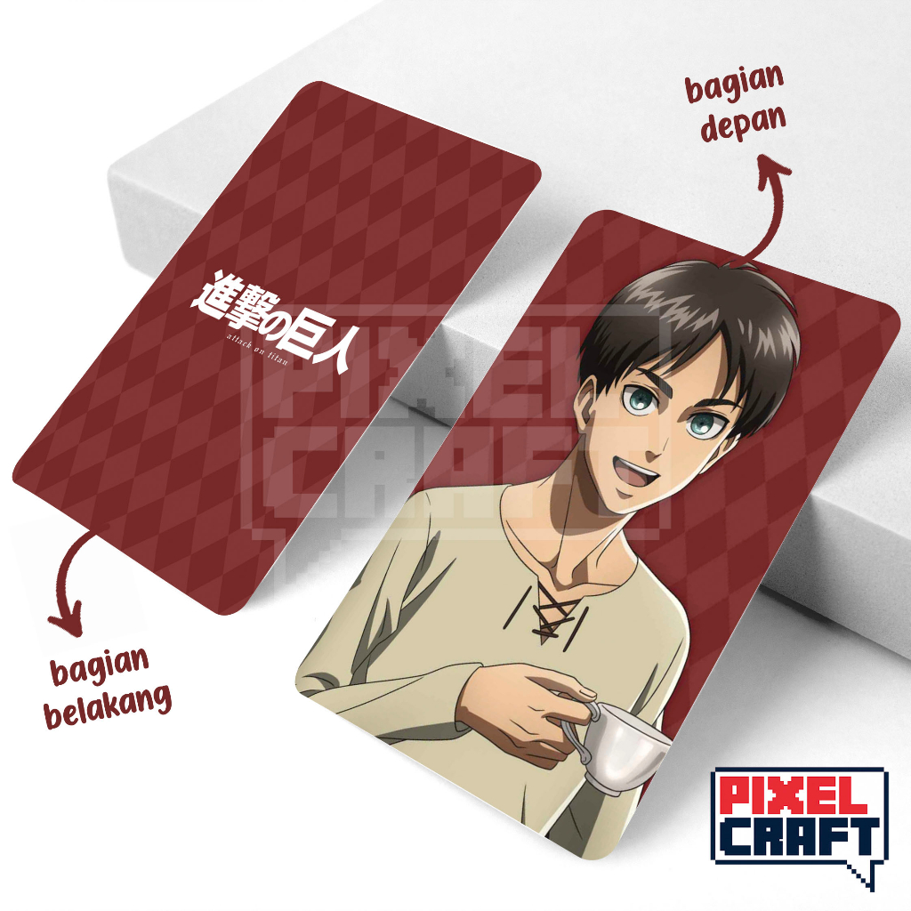 Attack On Titan Anime Character Photocard (Tea Break Ver)