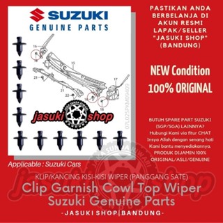ใหม่ ของแท้ คลิปปุ่มที่ปัดน้ําฝน แบบตาข่าย สําหรับ Suzuki APV Swift Grand Vitara Escudo 1.6 2.0 2.4 2.5 Ertiga XL7 SGP 10 ชิ้น