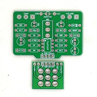 T-audio PCBFX-200 แป้นเหยียบเอฟเฟคกีตาร์ PCB DIY