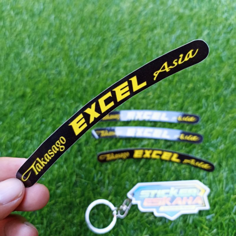 สติ๊กเกอร์ริม Takasago EXCEL Asia