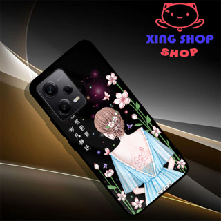 [CS39] เคสมันวาว Xiaomi Redmi Note 12 4G 5G| Redmi NOTE 12 PRO 4G | Poco X5 |เคส ลายกลิตเตอร์ Hp DRESS Motif