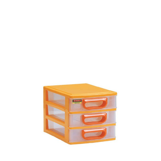 Ec-13 Estima Mini Container M3 Lion Star / Lion Star 3 ชั้น Mini Drawer Container