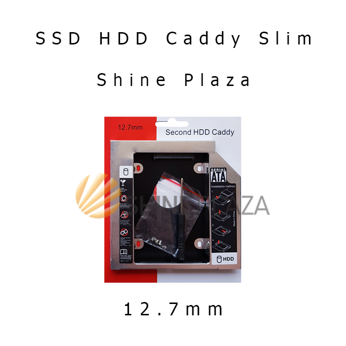 SSD HDD Caddy Slim 12.7 มม. SATA DVD Slot Hard Disk - Slot SSD Caddy Slim