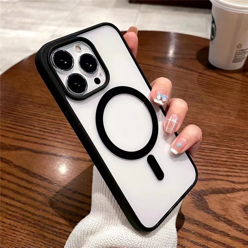 Magsafe เคสแม่เหล็กแข็งแรงสําหรับ Iphone 13 | 13 โปร | 13 โปรแมกซ์ | 14 โปร | 14 Pro Max Case Magsaf