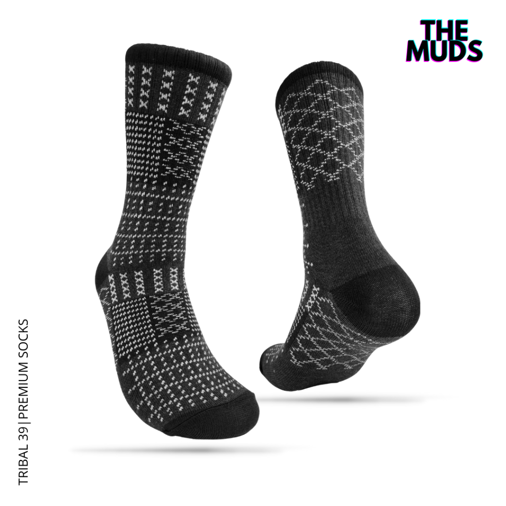 THE MUDS - Oldschool Tribal/Pattern Socks - T39