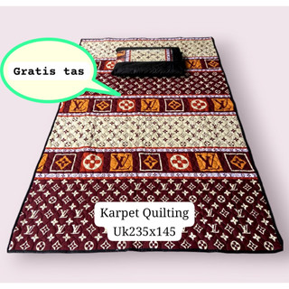 karpet lantai Quilting size 235x145 karpet dan tikar karpet ruang tamu karpet karakter surket