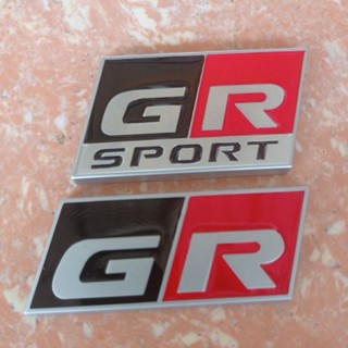 สติกเกอร์ตราสัญลักษณ์โลโก้ GR SPORT Toyota Yaris rush Fortuner vrz Innova Agya etios