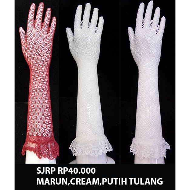 ถุงมือ/ถุงมือมือ/sjr ถุงมือตาข ่ ายงานแต ่ งงาน