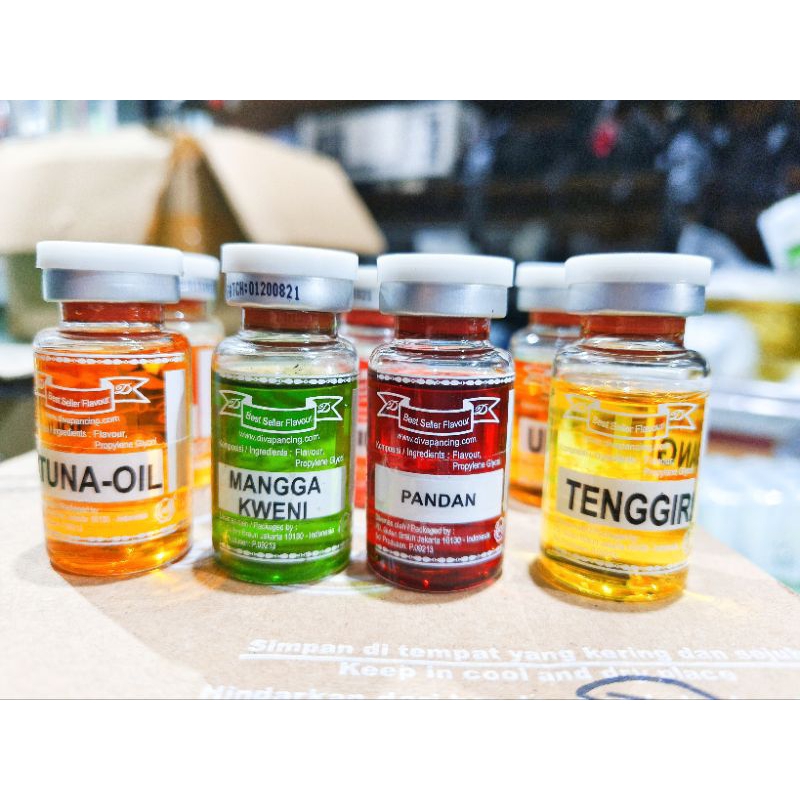 ESSEN DIVA CRAB MACKEREL SHRIMP BOLU PANDAN BANANA DURIAN CHOYA COCONUT MILK 10ML