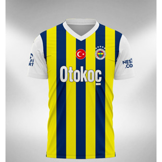 เสื้อกีฬาแขนสั้น ลายทีม Fenerbahce Home 3rd 2023 2024