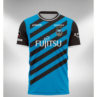 เสื้อกีฬาแขนสั้น ลายทีมชาติ Kawasaki Frontale Home Away GK 2023 2024