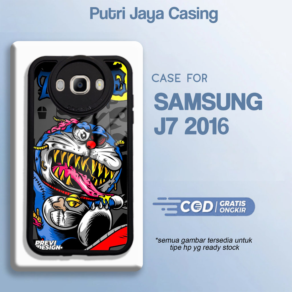 HP Samsung J7 2016 เคสโทรศัพท์ Samsung J7 2016 Graffiti Motif ZOMB 07 ล่าสุดกรณีน่ารักกรณีอะนิเมะกรณ