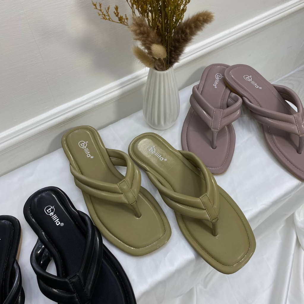 รองเท้าแตะส้นแบน Bellita JM03