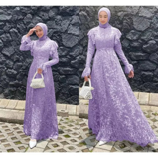 Ag2307 Gamis Arrisa SIZE M - XL 9WARNA/CE/Maxi ชุดเดรสยาว สําหรับชาวมุสลิม เกมจัมโบ้ มุสลิม เสื้อผ้าปาร์ตี้